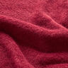 Plain Fluffy Coating Fabric – dark red,  thumbnail number 2