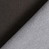 Faux Nappa Leather Upholstery Fabric – anthracite,  thumbnail number 3