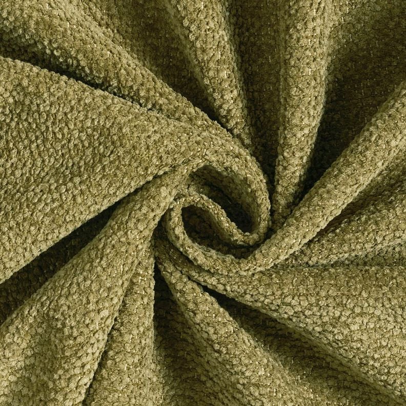 Upholstery Fabric soft pile – green,  image number 1