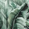 Decor Fabric Canvas painted palm leaves – ivory/eucalyptus,  thumbnail number 2