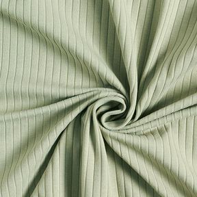 Plain ribbed jersey – pistachio, 