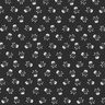 skull poplin – black/white,  thumbnail number 1