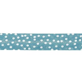 Bias binding scattered dots [20 mm] – turquoise, 