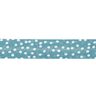 Bias binding scattered dots [20 mm] – turquoise,  thumbnail number 1