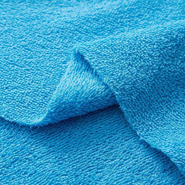 Towelling Fabric – turquoise,  image number 4