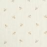 Crinkle voile floral embroidery – offwhite/light brown,  thumbnail number 1