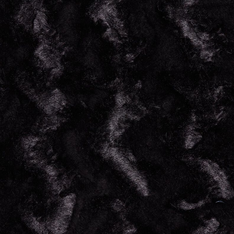 Faux Fur Whirl – black,  image number 1