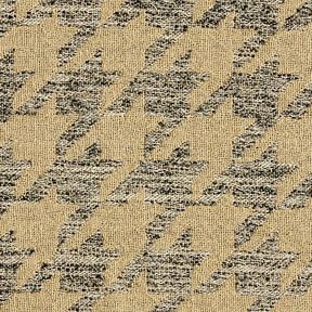 Large double weave houndstooth – beige/grey, 