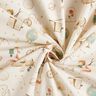 Cotton Poplin Space explorers Digital Print – beige,  thumbnail number 3