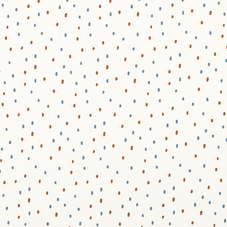 Cotton Jersey brushstroke blobs – offwhite,  image number 1