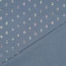 Double Gauze/Muslin dots Foil Print | by Poppy – blue grey,  thumbnail number 4