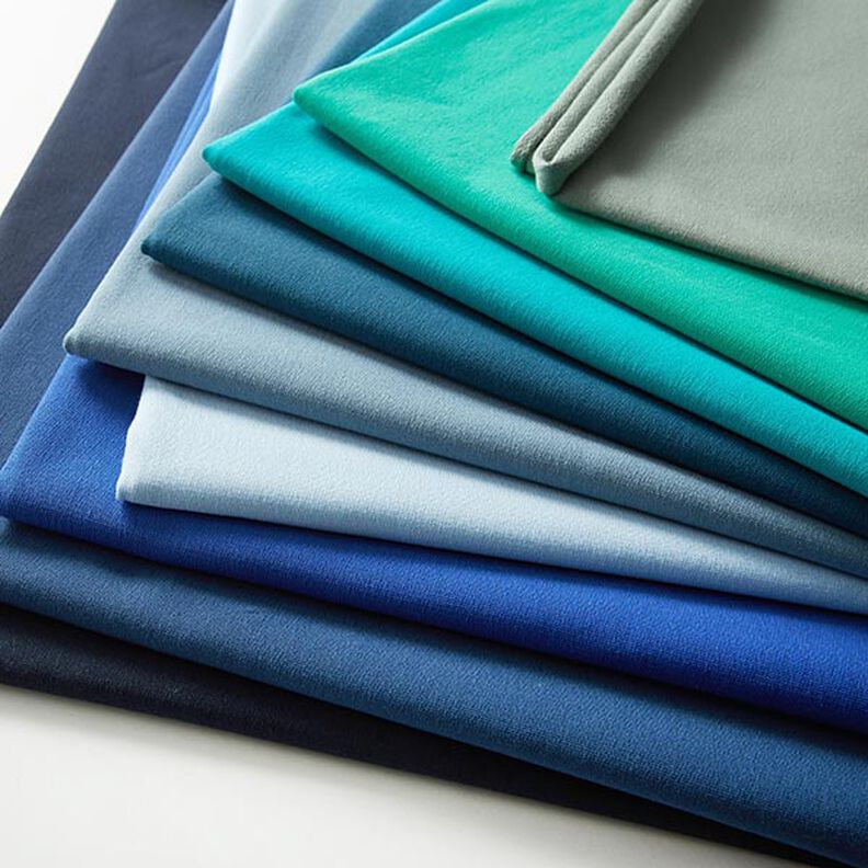 Light French Terry Plain – emerald green, image number 8
