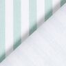 Decor Fabric Half Panama Vertical stripes – mint/white,  thumbnail number 4