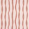 Decor Fabric Half Panama wavy stripes – red/rosé,  thumbnail number 1