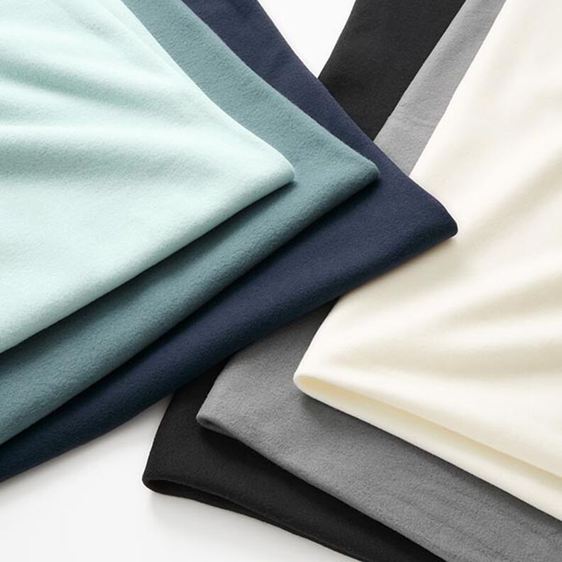 Cotton Fleece Plain – midnight blue,  image number 5
