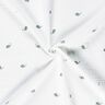 Double Gauze/Muslin small whales – ivory/blue grey,  thumbnail number 3