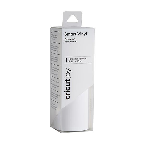 Cricut Joy Permanent Smart Vinyl [ 13,9 x 121,9 cm ] – white,  image number 1