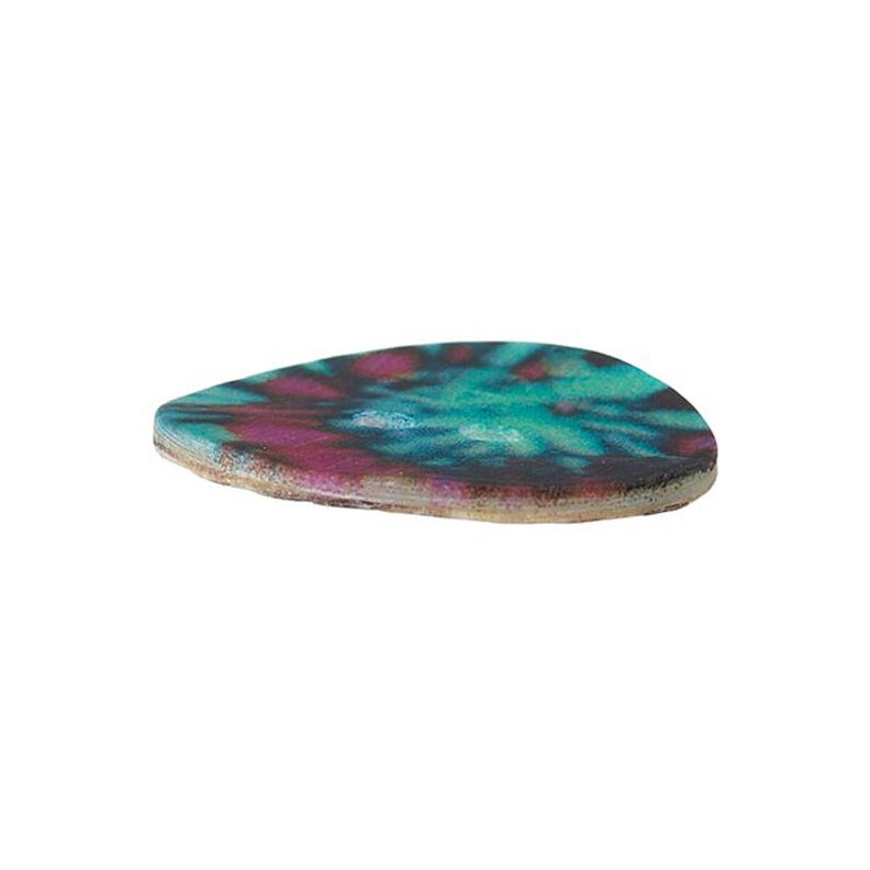 2-Hole Mother of Pearl Button  – colour mix,  image number 2