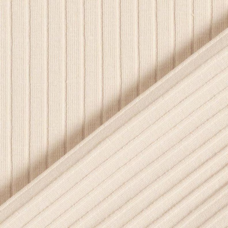 Plain ribbed jersey – natural,  image number 5