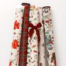 Decor Fabric Tapestry Fabric Christmas gnomes – light beige/red,  thumbnail number 7