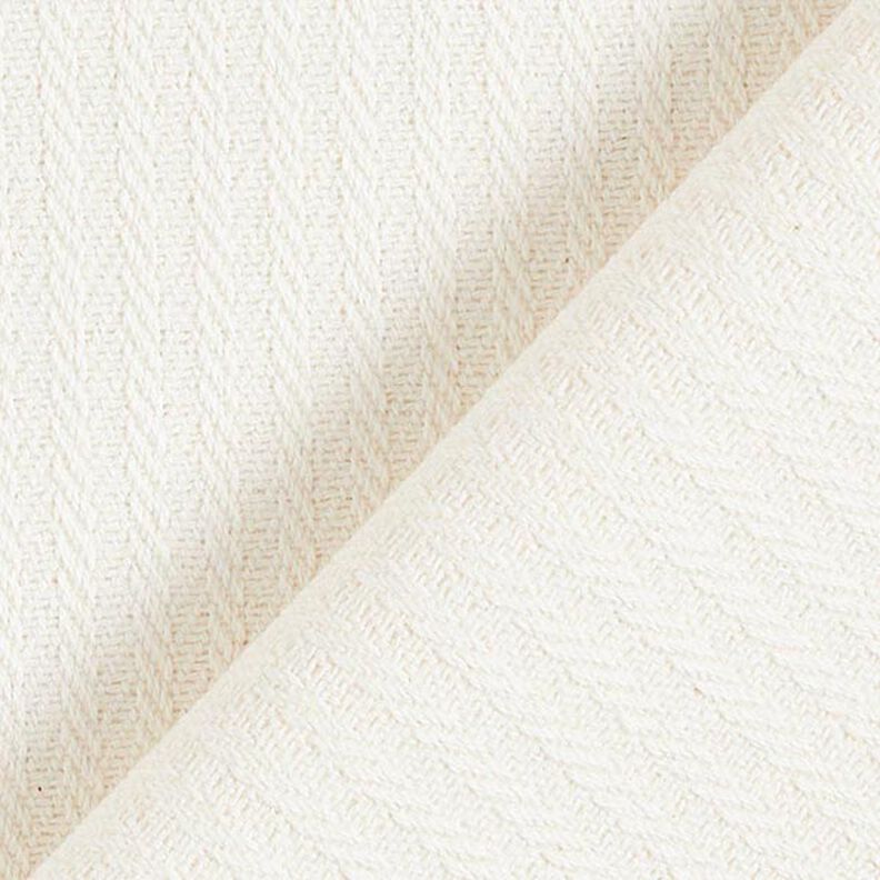 Decor Fabric Jacquard Subtle Stripes – offwhite,  image number 3