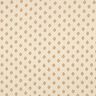 GOTS Double Gauze/Muslin Boho diamond pattern  | Poppy Fabrics – cream/cinnamon,  thumbnail number 1