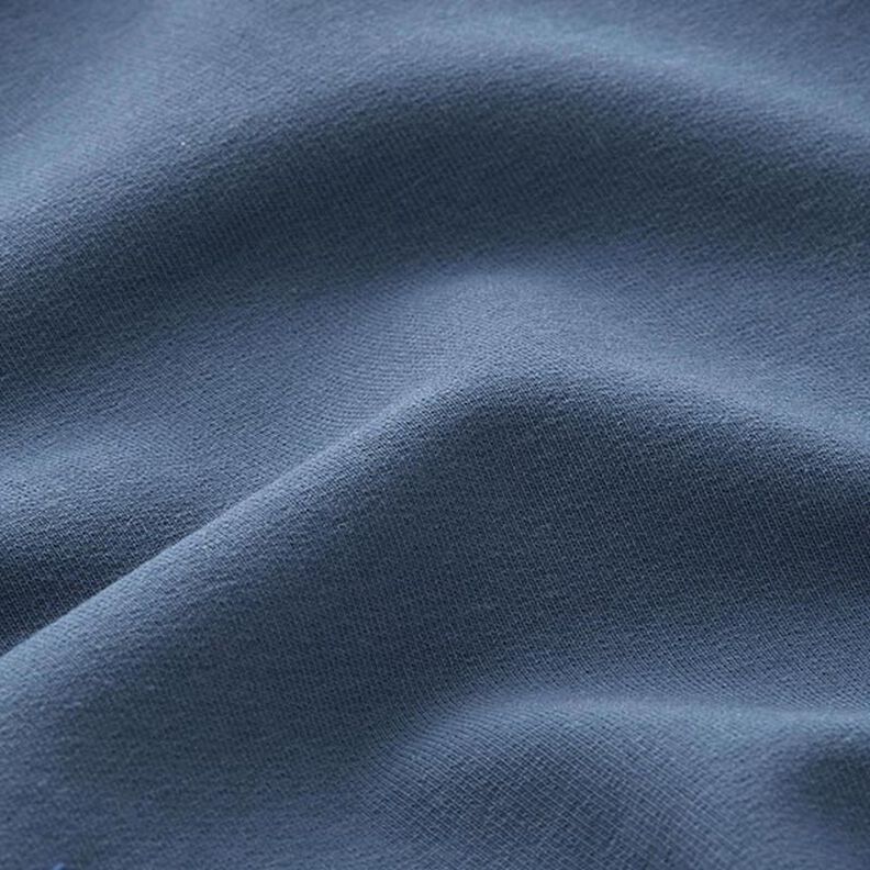 Light French Terry Plain – denim blue,  image number 4