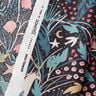Cotton Poplin Unicorn in the Fairytale Forest – black,  thumbnail number 3