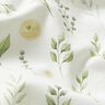 Cotton Jersey watercolour branches Digital Print – ivory/vanilla yellow,  thumbnail number 2