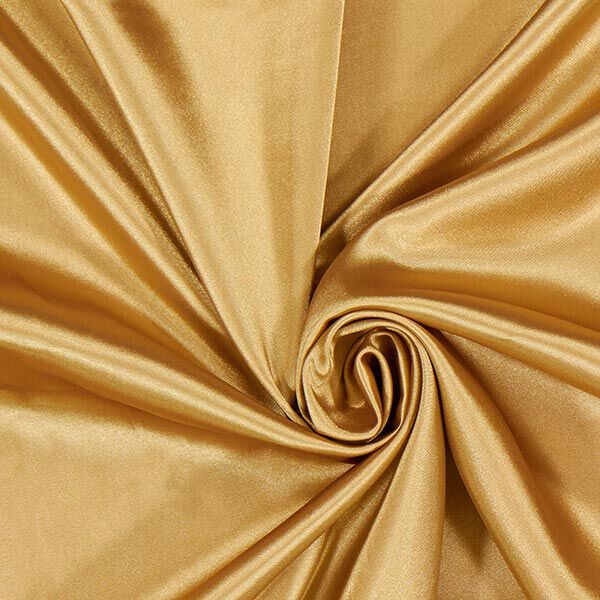 Stretch Satin – gold metallic,  image number 1