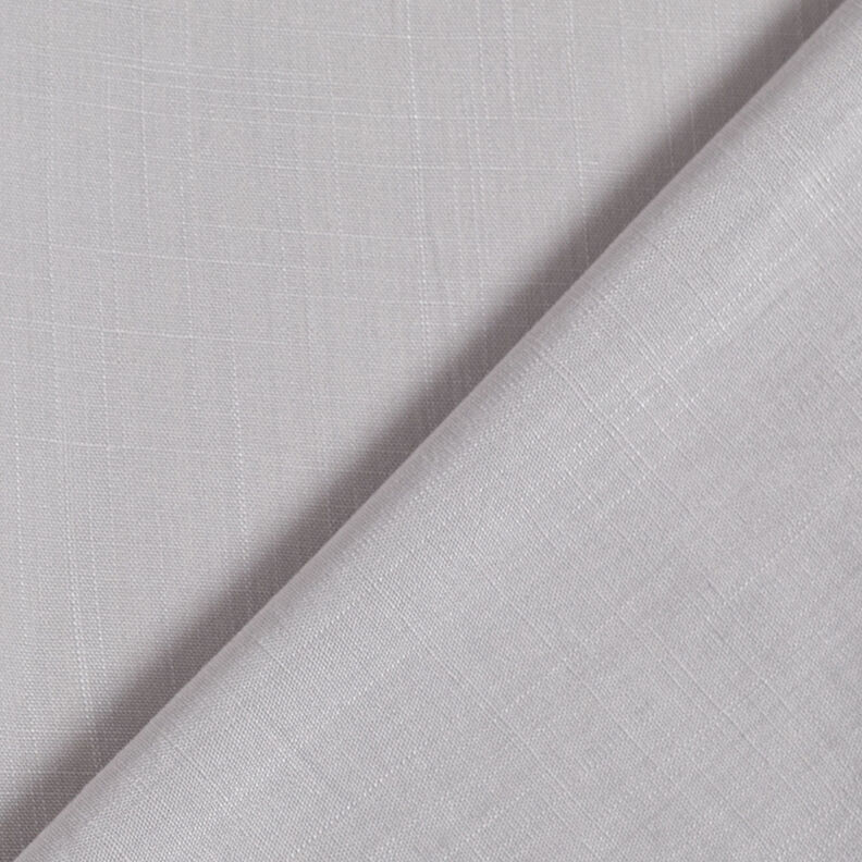 Linen look viscose fabric – silver grey,  image number 4