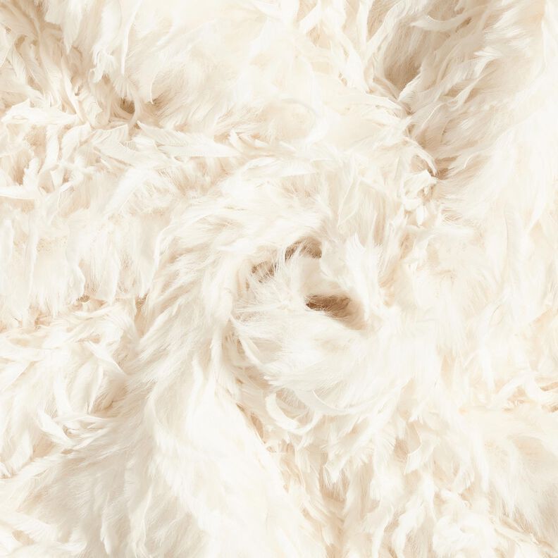 Faux Fur Plain springs | Katia Fabrics – white, image number 4