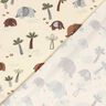 Cotton Jersey jungle elephants – offwhite/reed,  thumbnail number 4