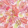 Cotton voile Stella | Nerida Hansen – white/coral,  thumbnail number 3