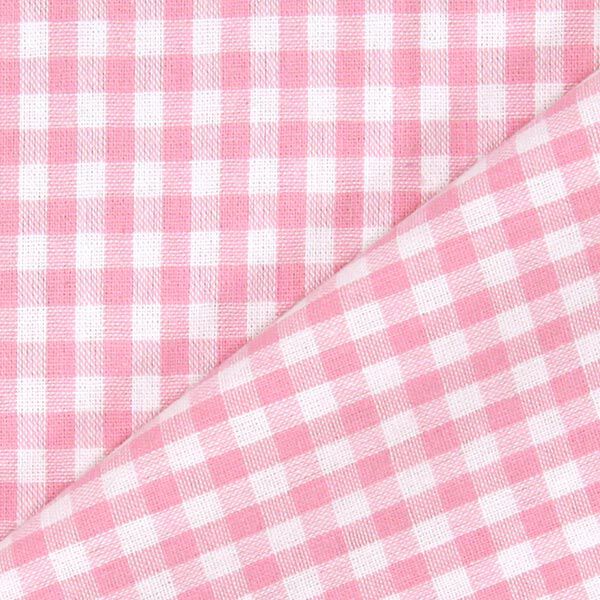 Cotton Vichy - 0,5 cm – pink,  image number 3