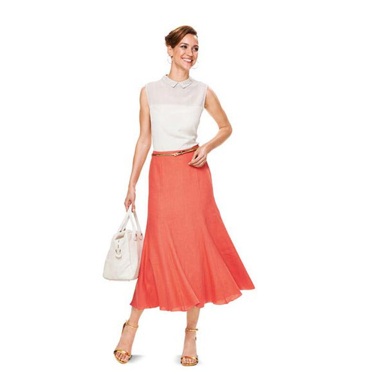 Gored Skirt with softly flowing hem, Burda 6903,  image number 2