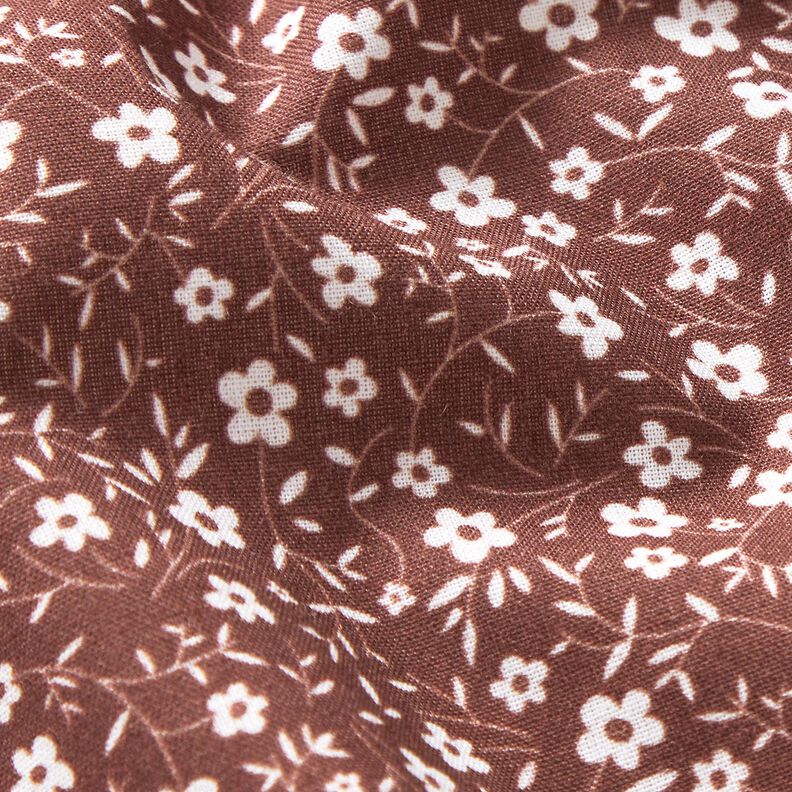 Poplin millefleur – bronze/white,  image number 2