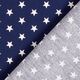Cotton Poplin Medium Stars – navy blue/white,  thumbnail number 6