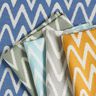 Outdoor Fabric Jacquard Ikat Print – sky blue,  thumbnail number 5