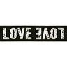 LOVE Elastic [ Width: 40 mm ] – black/silver,  thumbnail number 1