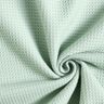 Towelling Fabric/Waffle Piqué Plain – pale mint,  thumbnail number 1