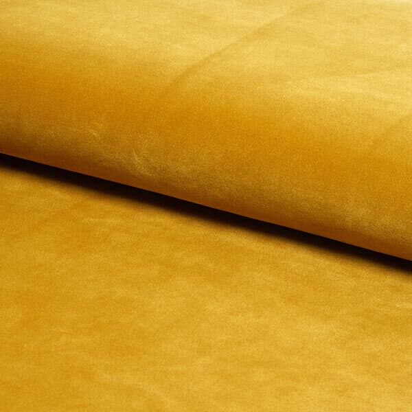 Upholstery Fabric Velvet – mustard,  image number 1