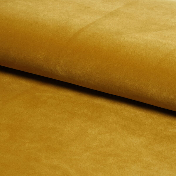 Upholstery Fabric Velvet – mustard, image number 1