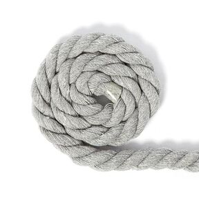 Cotton cord [Ø 14 mm] 16 - grey, 