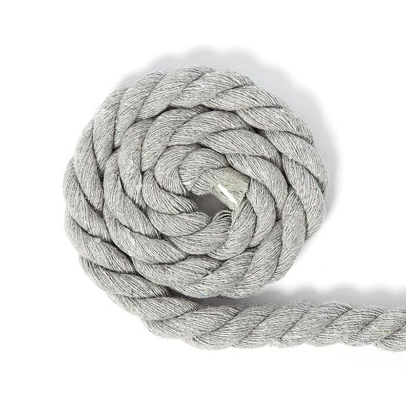 Cotton cord [Ø 14 mm] 16 - grey,  image number 1