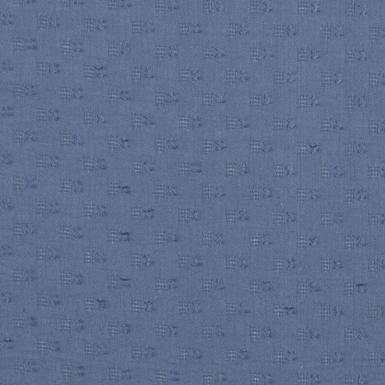 Ajour dobby cotton – denim blue,  image number 1