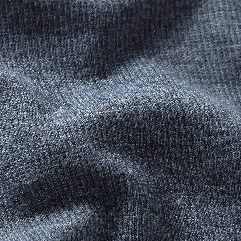 2x2 Ribbing Mottled – denim blue,  image number 2