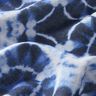 Decor Fabric Canvas Batique Circles – indigo/white,  thumbnail number 2