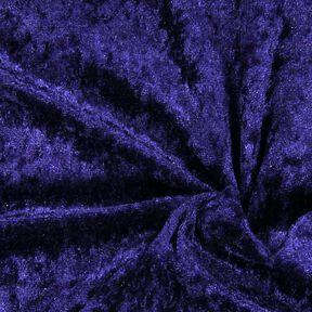 Panne velvet – navy blue, 