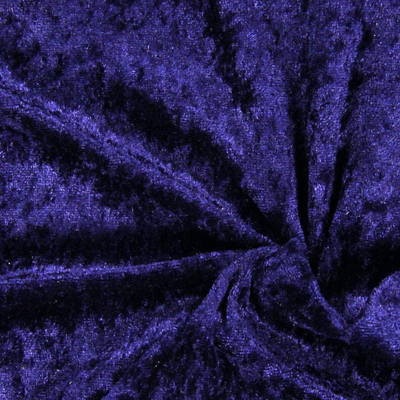 Panne velvet – navy blue,  image number 1